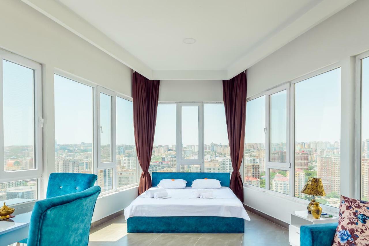الشقق الفندقية Panorama Baku - 22 Floor المظهر الخارجي الصورة